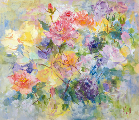 一枚の繪 －～野の花の協奏曲～羽倉恭子 油絵展