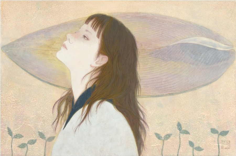 「箱舟」 日本画P6号　198,000円