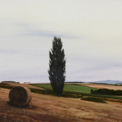 「愛しき北の大地」 油彩6号