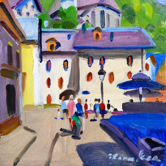 才村 啓 油彩画展 ～ 色彩のコンチェルト ～（阪神梅田本店） | 一枚の繪