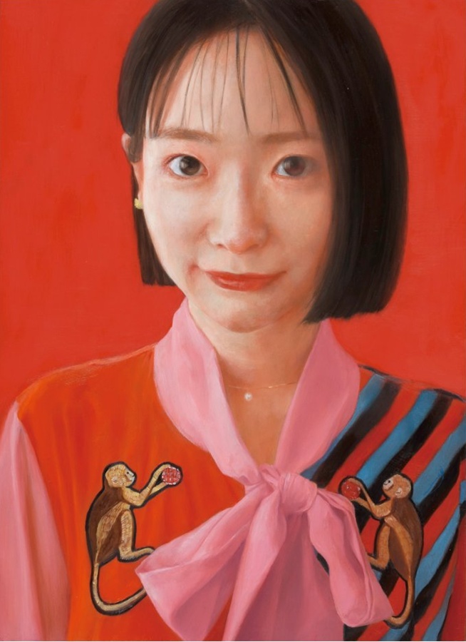 「Gift」 油彩4号　132,000円